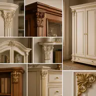 Console decorative pentru polițe și vitrine