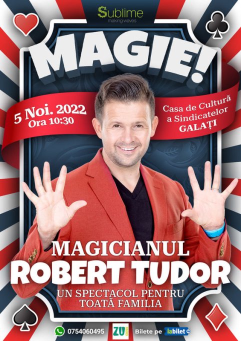 Spectacol de Magie - Magicianul Robert Tudor